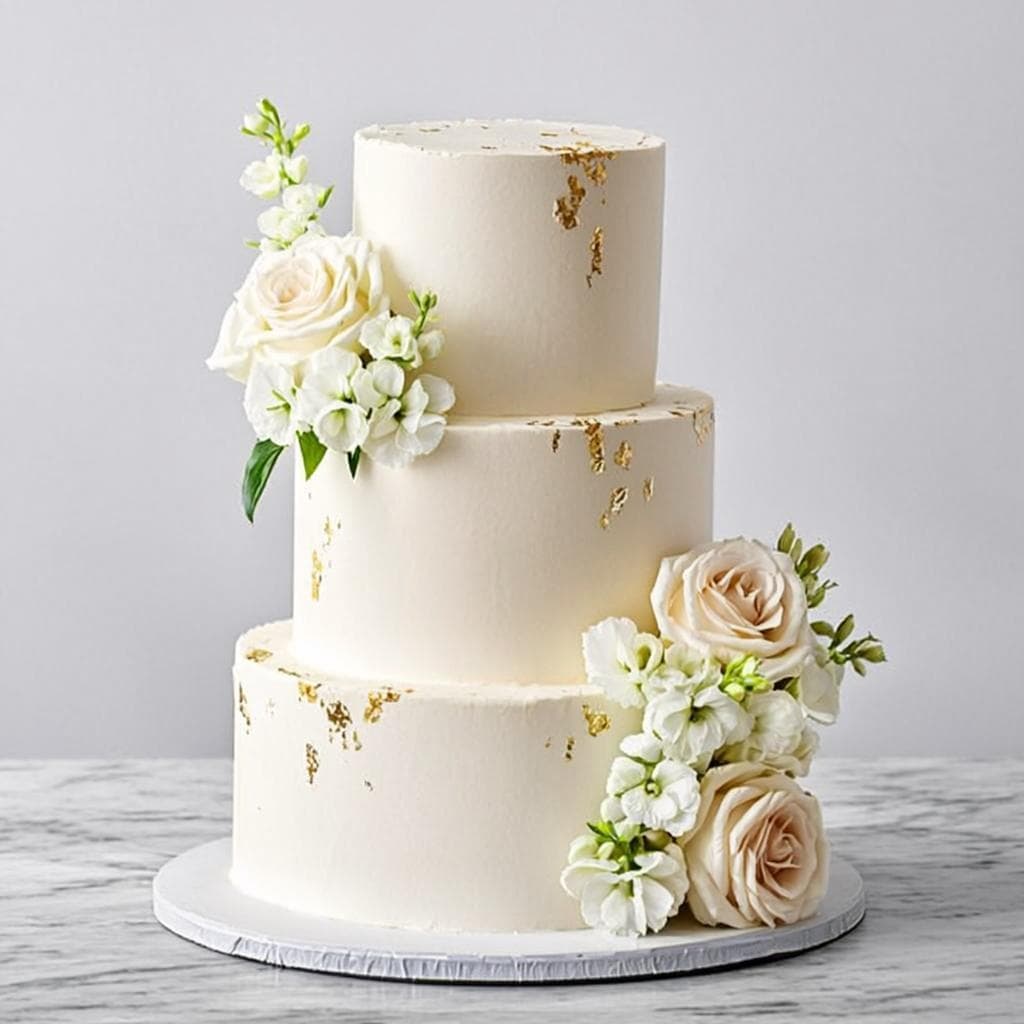 Exquisite wedding invitation suite with hand-lettered details